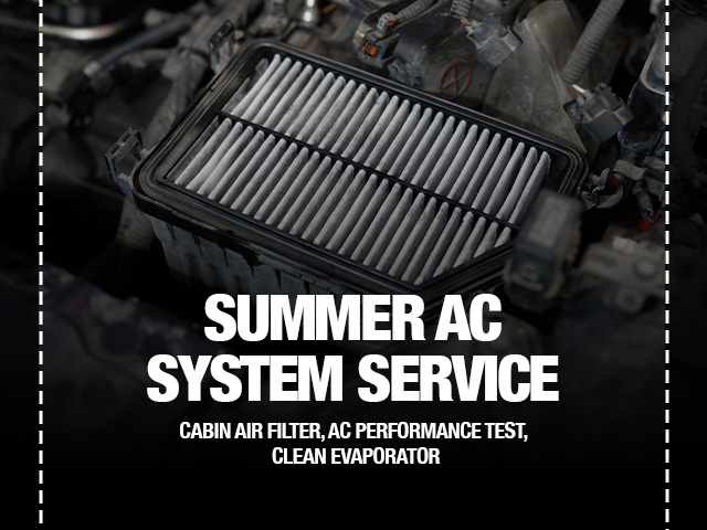 Summer AC System Service