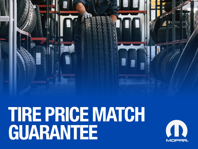 Tire Price Match Guarantee
